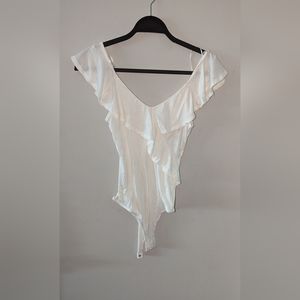 Ruffled  bodysuit